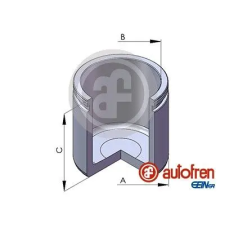 AUTOFREN SEINSA dugattyú, féknyereg D02580 autóalkatrész