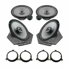  Autóhangszóró csomag Hertz Uno dedikált Mazda 2 2012-2022, RMS 75W elektromos alkatrész