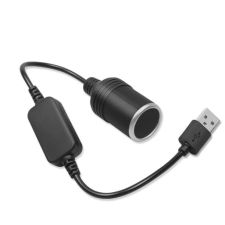 AUTOLIFE A15163-1 USB-port 12V autós szivargyújtó aljzathoz, átalakító adapter kábel autóalkatrész