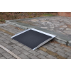Automaster 91 cm extra csúszásmentes felületű akadálymentes mobil rámpa, felhajtó tolókocsi kerekesszék részére, nem összecsukható, 272 kg teherbírás