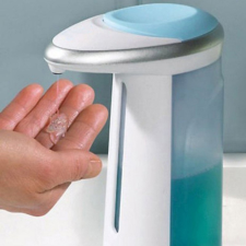  Automata Folyékonyszappan-adagoló Érintésmentes Szappanadagoló Egészségügyi Használatra fürdőszoba kiegészítő