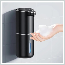  Automata szappanadagoló fekete habos kivitel  ED223446f fürdőszoba kiegészítő