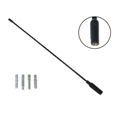 Automax Antenna szár univerzális  41cm 4 adapterrel 90496 / AM3100 autós antenna