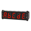 Autonics DS22-RC LED Kijelző egység központi modul 12-24V DC 7-szegm. LED RS485 (Idő kijelzés) 20x33mm IP40