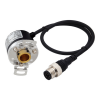 Autonics E40HB10-500-3-T-5-C Forgó jeladó 5V DC 500ppr Totem Pole/A,B,Z IP50 V.Csőt. Kábelcs.