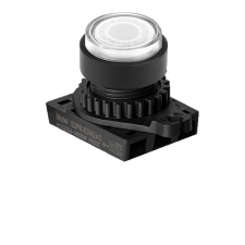 Autonics Nyomógomb kiemelt megvilágítható Fehér visszatérő jelöléssel/ IP52 villanyszerelés