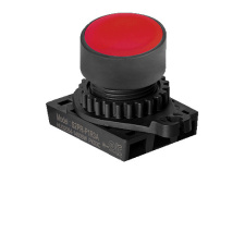 Autonics Nyomógomb Piros visszatérő / IP52 villanyszerelés