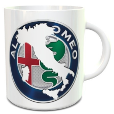  Autós bögre - Alfa Romeo bögre-logó bögrék, csészék