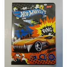 Autós/Hot wheels 2. osztályos vonalas füzet, Sárga, A5/16-32 - Unipap füzet