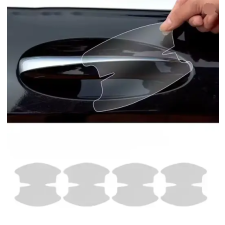  Autós kilincs mögötti karcvédő fólia – 4 db-os szett átlátszó autó dekoráció