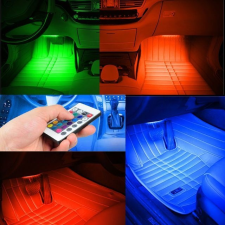 Autós LED világítás távirányítóval világítás