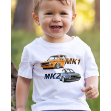  Autós meglepetés - Volkswagen Mk1 Mk2 gyerek póló