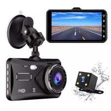  Autós menetrögzítő kamera /Dual,170º,1296P,HDR,4"LCD/ autós kamera