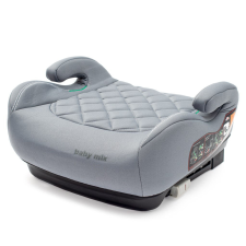  Autós ülésmagasító BABY MIX HERO Plus ISOFIX I-SIZE grey ülésmagasító