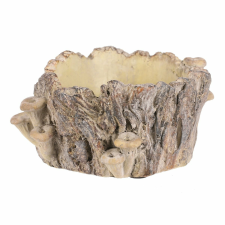 AUTRONIC Beton burkolat - tusk with mushrooms, 18 x 14 x 9cm, 18 cm kerti tárolás
