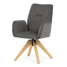 AUTRONIC DCH-C2148 GREY2 étkezőszék vízálló anyaggal, sötétszürke bútor