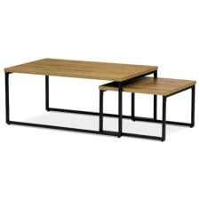  Autronic dohányzóasztal 100x43 cm MDF természetes CT-619 OAK bútor