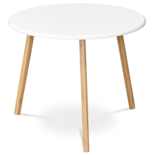 Autronic dohányzóasztal 60x51 cm MDF matt fehér AF-1144 WT bútor