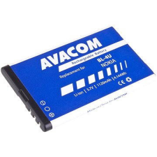 Avacom Nokia 5530, CK300, E66, 5530, E75, 5730, Li-ion 3,7 V 1120mAh (BL-4U csere) mobiltelefon akkumulátor