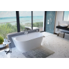  Avalon különleges akril kád 160x80 mattfekete előlappal