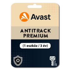 avast! Avast Antitrack Premium (1 eszköz / 3 év) (Elektronikus licenc) karbantartó program