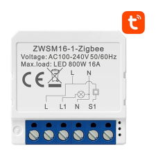 Avatto Smart Switch Module ZigBee Avatto ZWSM16-W1 TUYA okos kiegészítő