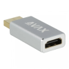 AVAX HDMI 2.1 DisplayPort 2.0 Átalakító Szürke 3cm AD902