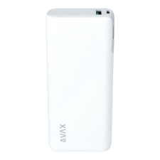 AVAX PB202W VITALITY 20000mAh Type C/PD 65W+QC18W gyorstöltő fehér powerbank power bank