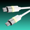 AVAX USB 2.0 Type C Összekötő Fehér 1m CB316