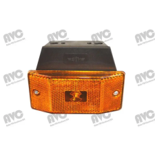 AVC LED Szélességjelző 12-24V sárga, 114 mm hosszú kihajló konzollal világítás