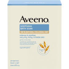 Aveeno Soothing Bath Soak 8 × 42g tusfürdők