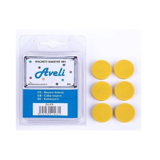 AVELI 24 mm, sárga - 6 darab a csomgban bútor