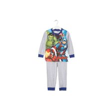  Avengers hosszú pizsama, AVE2044 modell, szürke, 128 cm, 8 év gyerek hálóing, pizsama