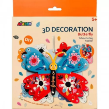 AVENIR 3D dekorációs puzzle, Pillangó kreatív és készségfejlesztő
