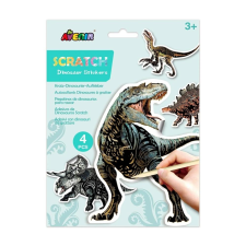 AVENIR Karckép matricák - Dinoszauruszok kreatív és készségfejlesztő