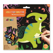 Avenir Kids Képkarc technika szett - junior Dino barátaim kreatív és készségfejlesztő