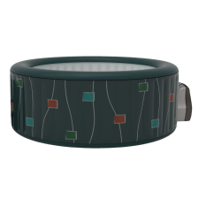 AVENLI Vienna 4-6 személyes 175x70cm Felfújható Jakuzzi szett - sötétszürke jakuzzi