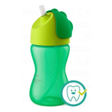 Avent Bájos itató pohár hajlékony szívószállal Avent 300 ml zöld | Zöld | itatópohár