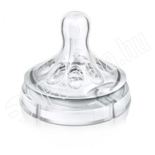 Avent Etetőcumi Naturál 2 Lyukú 1Hó+ etetőcumi
