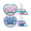 Avent Philips AVENT játszócumi Ultra Air neutral 6-18hó lányos kék 2db