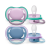 Avent Philips AVENT játszócumi Ultra Air neutral 6-18hó lányos kék 2db