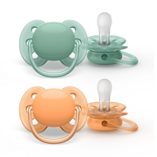 Avent Philips AVENT játszócumi Ultrasoft Premium neutral 0-6hó 2db cumi