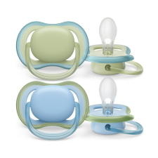 Avent SCF085/21 Játszócumi Ultra air neutral 0-6hó fiús kék, 2db cumi