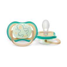 Avent SCF377/01 Játszócumi Ultra air éjszakai 0-6hó, 1db