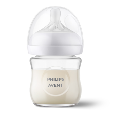 Avent SCY930/01 Natural Response üvegből készült cumisüveg 120 ml, 0hó+ cumisüveg