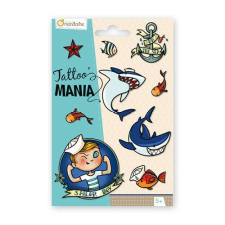 Avenue Mandarine Tetoválás Avenue Mandarine Tengeri világ csillámtetoválás