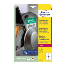 Avery Etikett AVERY L7915-10 99,1x139 mm ultra ellenálló 10 ív/csomag etikett