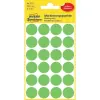 Avery Etikett címke, o18mm, jelölésre, neon 24 címke/ív, 4 ív/doboz, Avery zöld