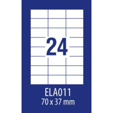 Avery zweckform Avery Europe100 ELA011 70x37mm univerzális 2400db-os etikett (ELA011) etikett