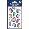 Avery zweckform Matrica, tetoválás, 1 ív, 76x120 mm, AVERY ZWECKFORM, "Z-Design No.56767", unikornisok